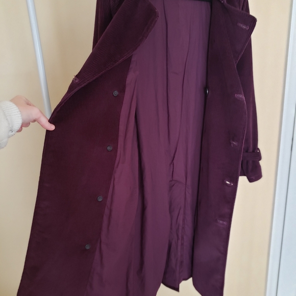 Rebecca Minkoff Ferry Corduroy Trench Coat - Picture 10 of 11